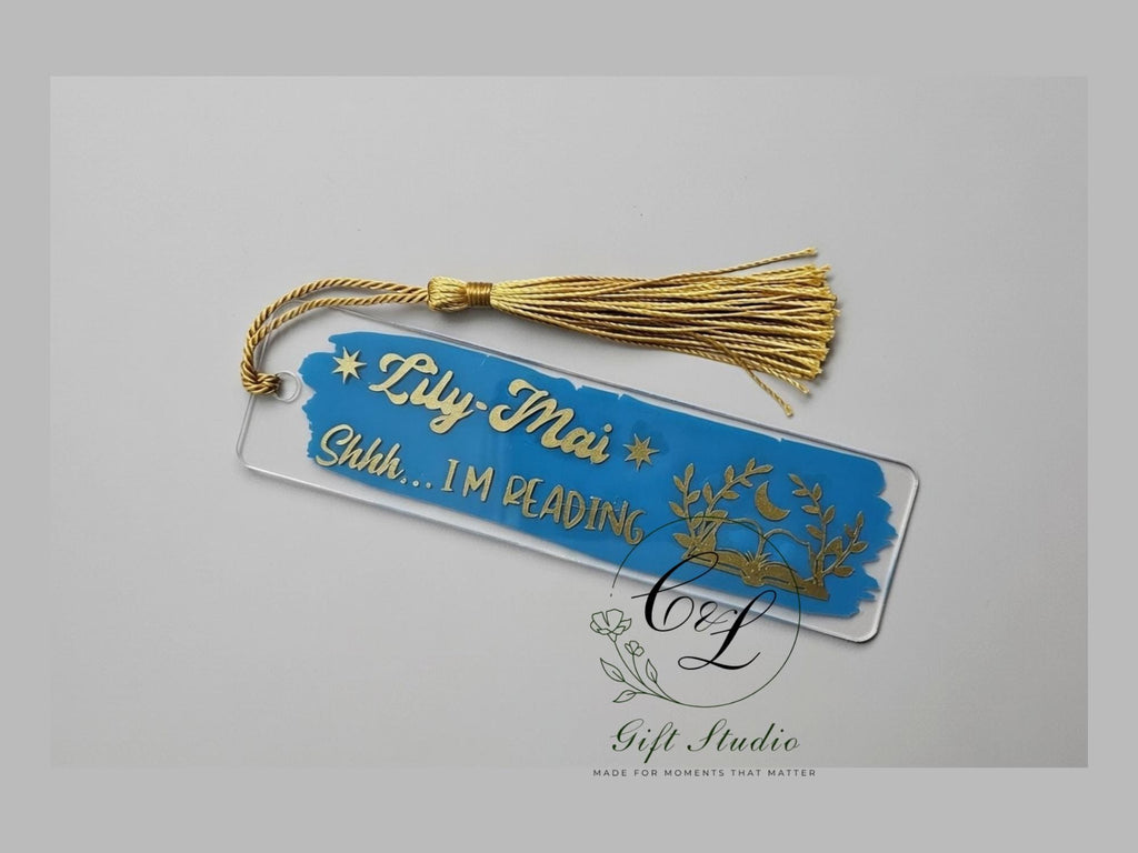Personalised Bookmark | Custom Name Bookmark | Reading Gift for Book Lovers
