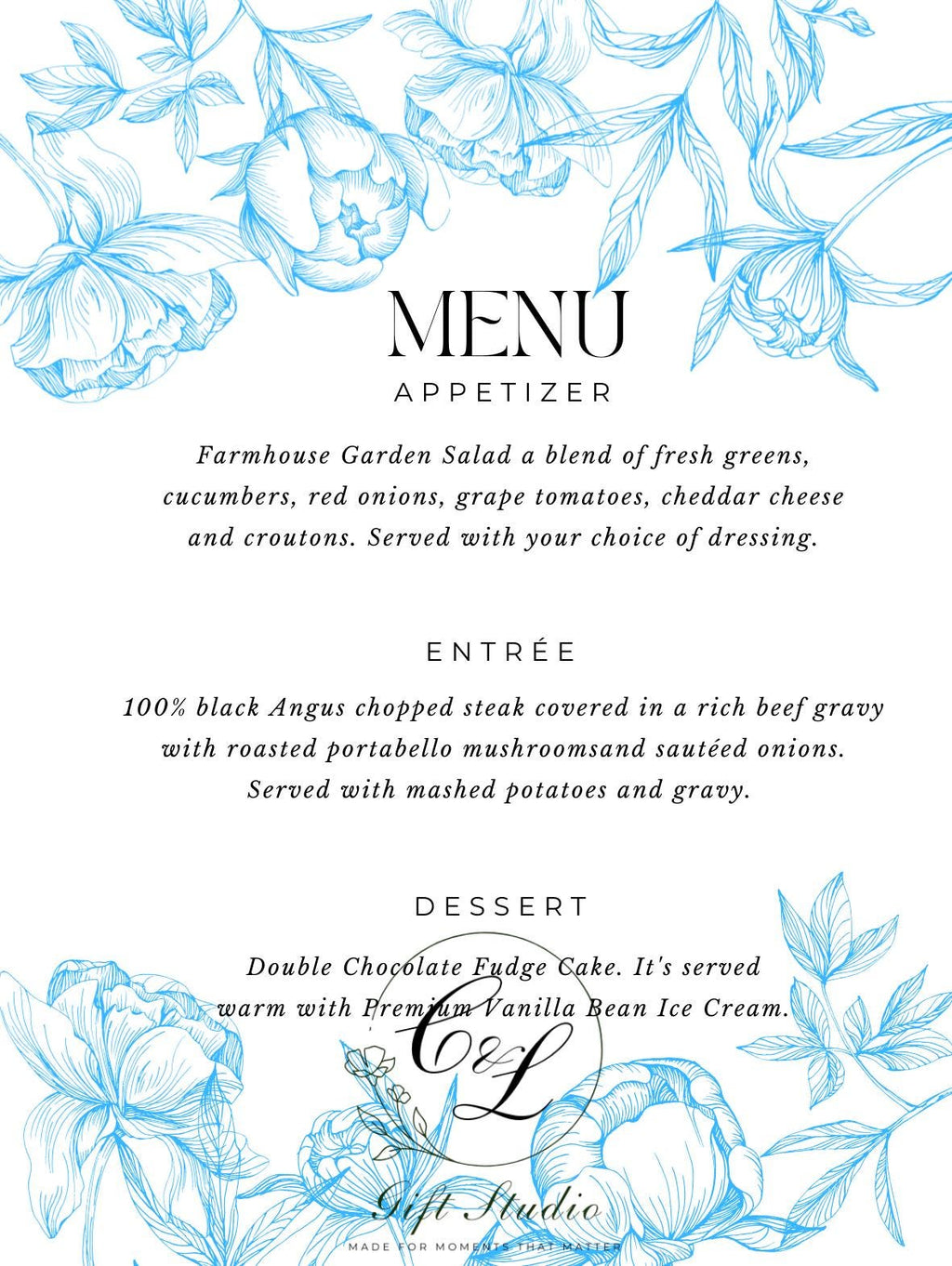 Personalised Wedding Invitation Suite | Luxury Wedding Invites | Invite, RSVP, Menu & Details Cards