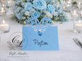 Personalised Laser Cut Wedding Name Place Cards | Elegant Table Names | Wedding Place Settings | Luxury Wedding Decor | Lace Heart Design