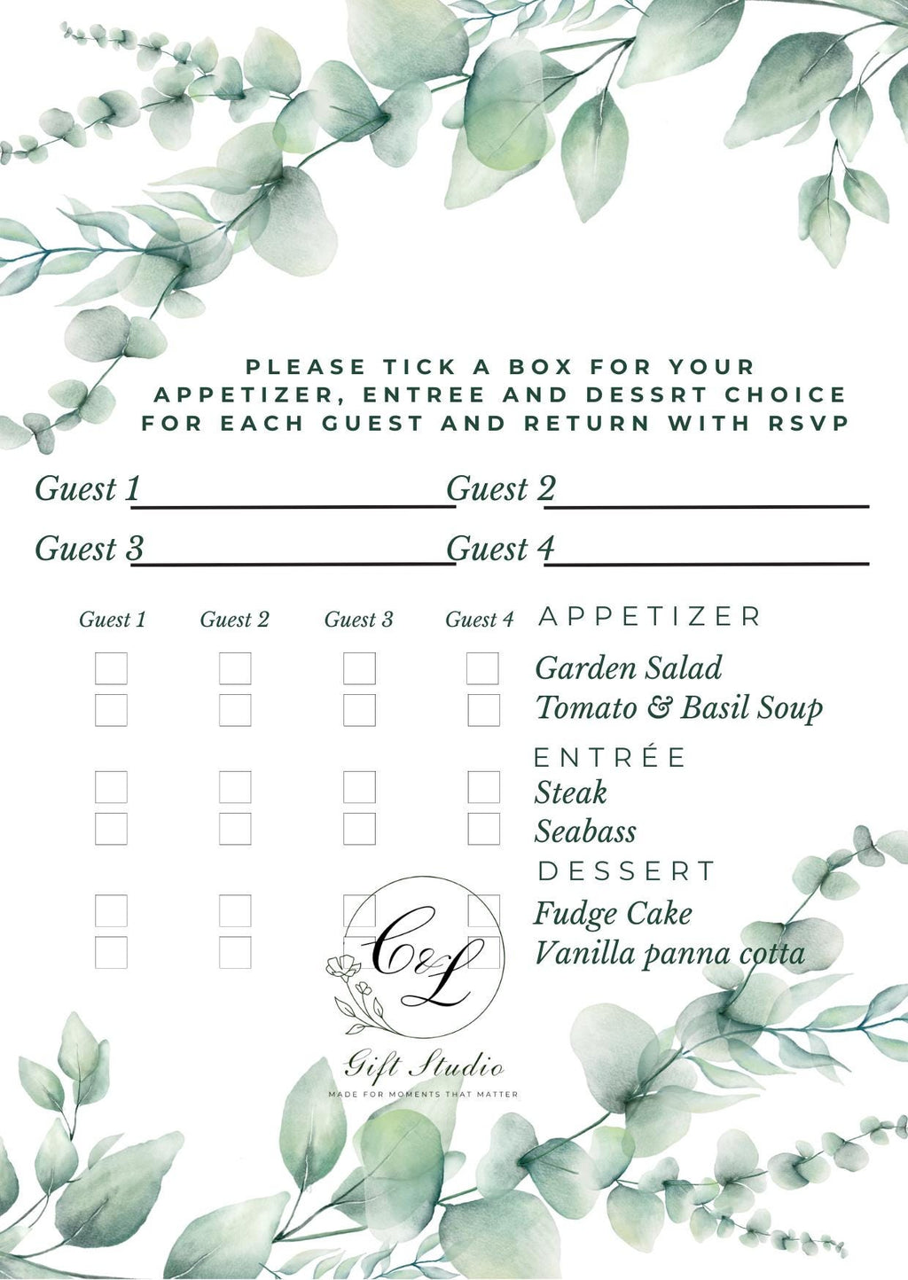 Personalised Wedding Invitation Suite | Luxury Wedding Invites | Invite, RSVP, Menu & Details Cards