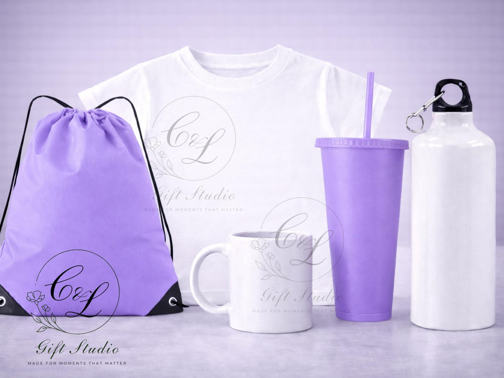 Personalised Dance Gift Set | Custom Dancer T-Shirt, Dance Bag, Cold Cup, Mug & Water Bottle | Ballet Dancer Gift