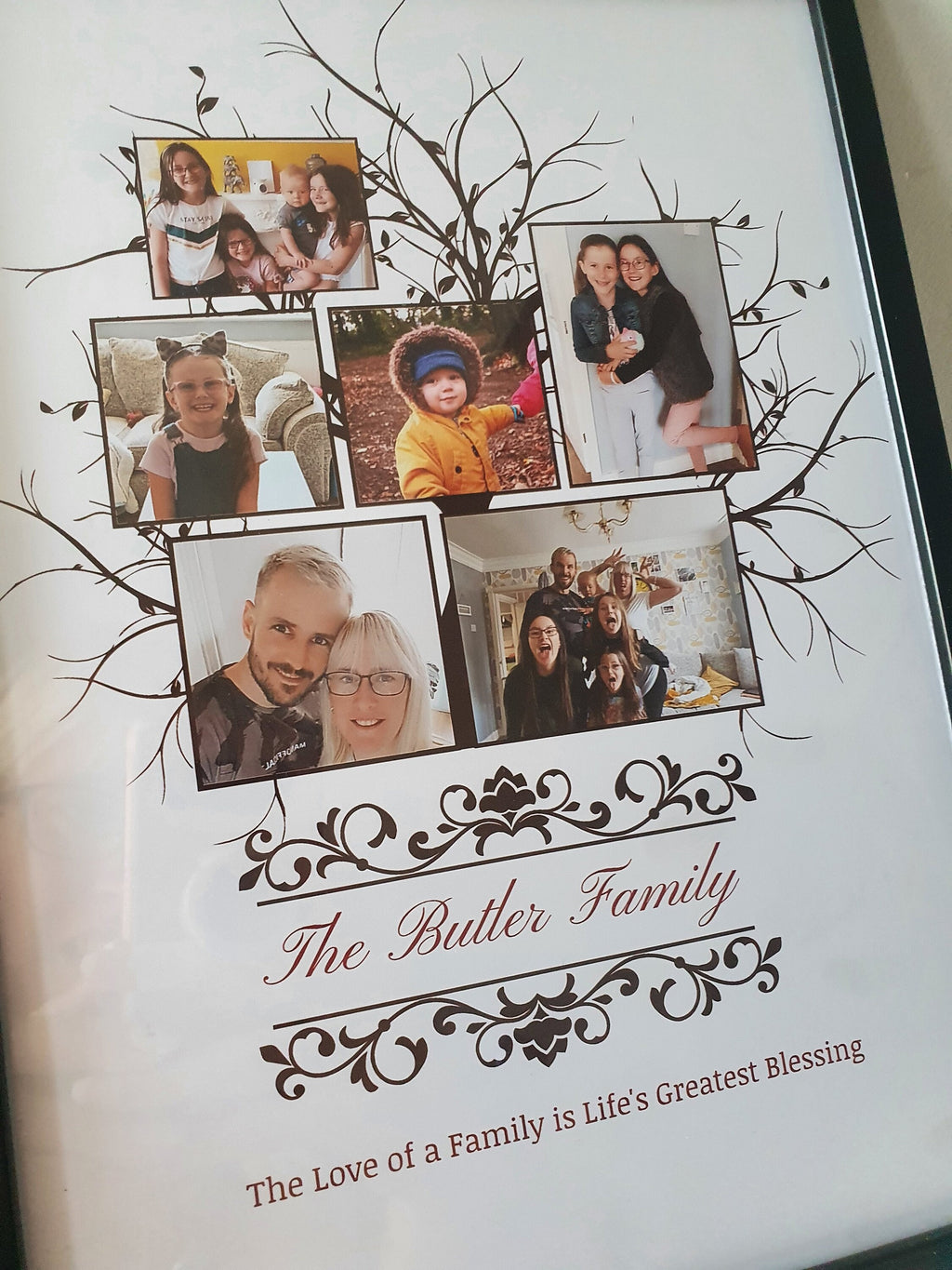 Personalised-Family Tree Photo Gift Print