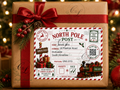 Personalised North Pole Christmas Labels, Santa Gift Stickers, Nice List Present Labels, Christmas Eve Stickers, From Santa Labels