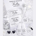 Bridal Party Gift Box | Personalised Wedding Gift Set | Bridesmaid Maid of Honour Mother of the Bride Flower Girl | Wedding Keepsake Gift
