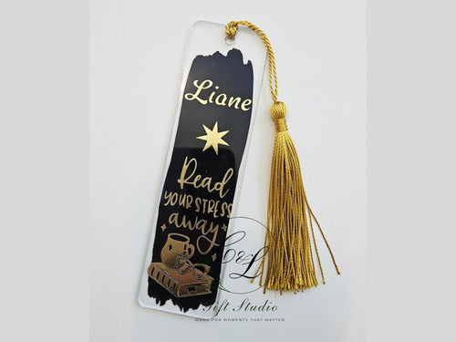 Personalised Bookmark | Custom Name Bookmark | Reading Gift for Book Lovers