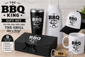 BBQ King Gift Set for Him | BBQ Gift for Dad | Fathers Day Gift | Birthday Gift for Men | BBQ Lover Gift Box | Grandad Husband Gift